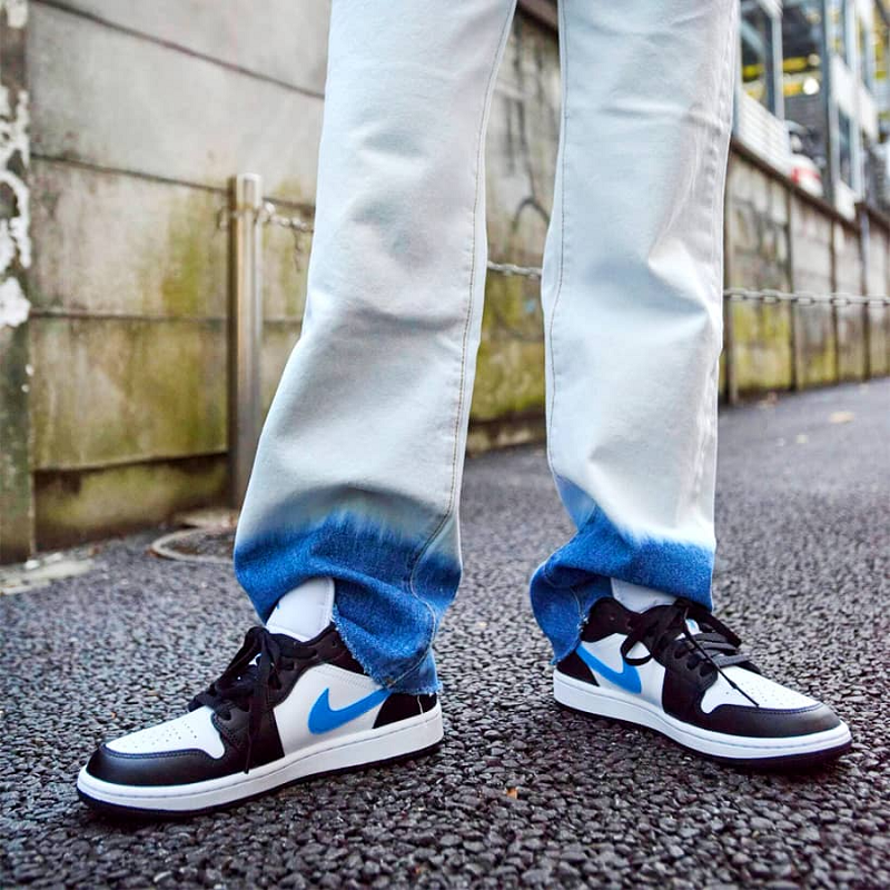  Giày Nike Air Jordan 1 Low 'University Blue' 