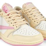  Giày Nike Air Jordan 1 Low x Travis Scott 'Muslin Shy Pink' 