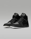  Giày Nike Air Jordan 1 Mid 'Black' 