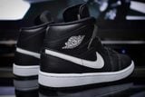  Giày Nike Air Jordan 1 Mid 'Black White' 