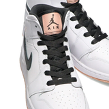  Giày Nike Air Jordan 1 Mid GS 'White Arctic Orange' 