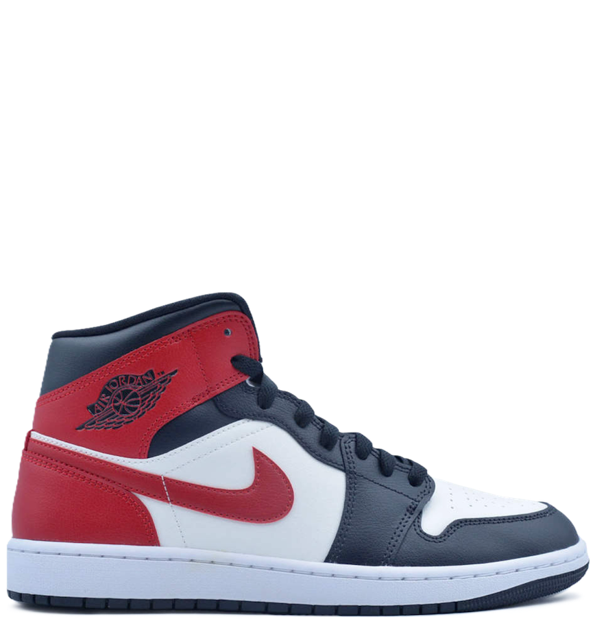  Giày Nike Air Jordan 1 Mid 'Gym Red Off Noir' 
