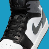  Giày Nike Air Jordan 1 Mid 'Iron Grey' 