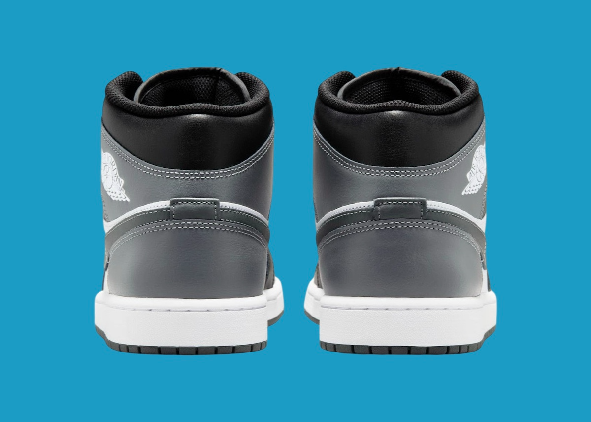 Giày Nike Air Jordan 1 Mid 'Iron Grey' 