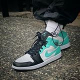  Giày Nike Air Jordan 1 Mid 'Island Green' 