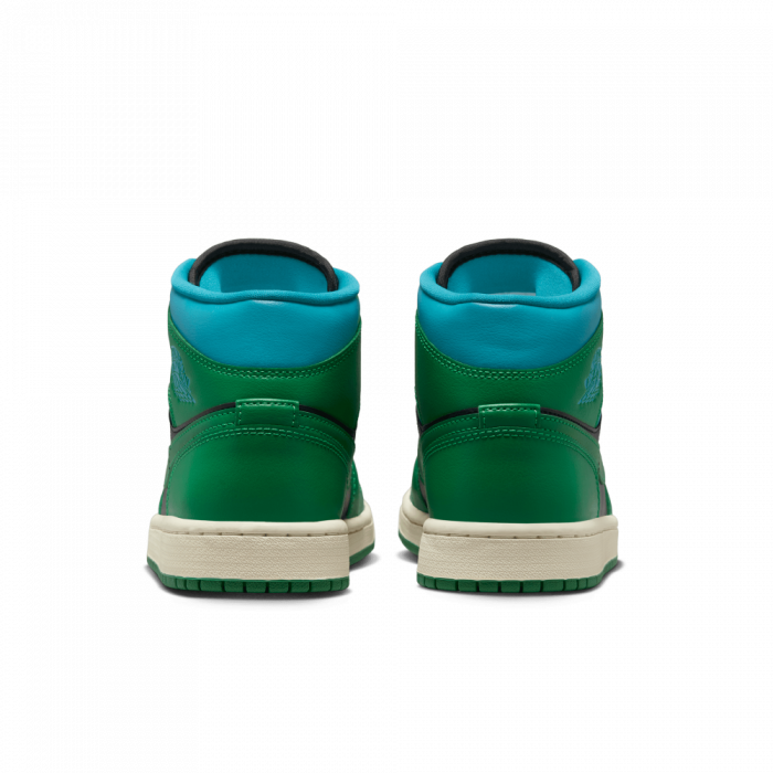 Giày Nike Air Jordan 1 Mid 'Lucky Green Aquatone' 
