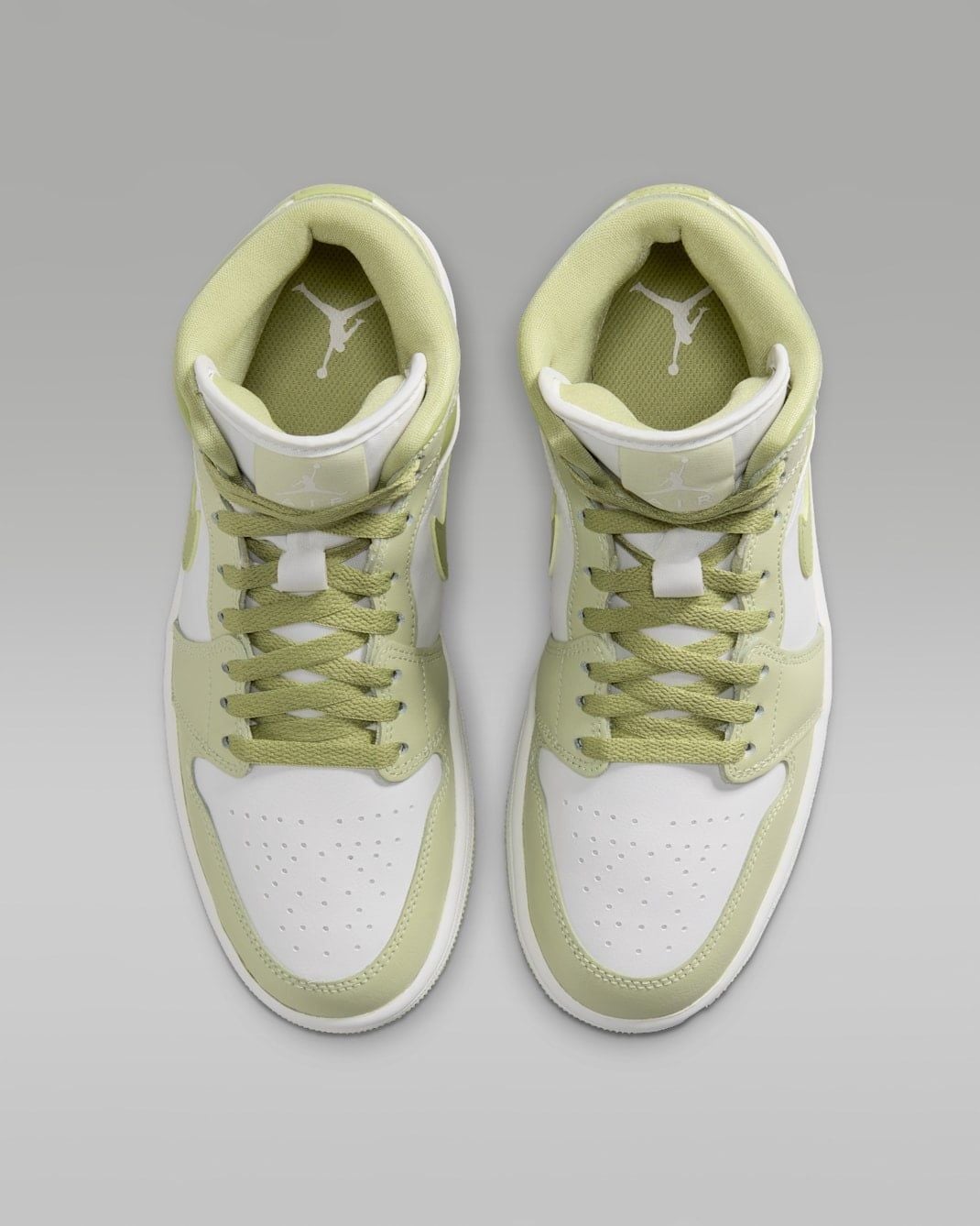  Giày Nike Air Jordan 1 Mid 'Olive Aura' 