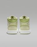 Giày Nike Air Jordan 1 Mid 'Olive Aura' 