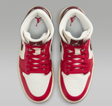  Giày Nike Air Jordan 1 Mid 'Sail Mystic Hibiscus' 