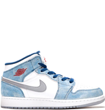  Giày Nike Air Jordan 1 Mid SE 'French Blue' 