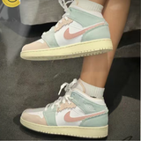  Giày Nike Air Jordan 1 Mid SE GS 'Scalloped Edge' 