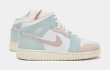  Giày Nike Air Jordan 1 Mid SE GS 'Scalloped Edge' 