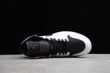  Giày Nike Air Jordan 1 Mid 'White Black' 