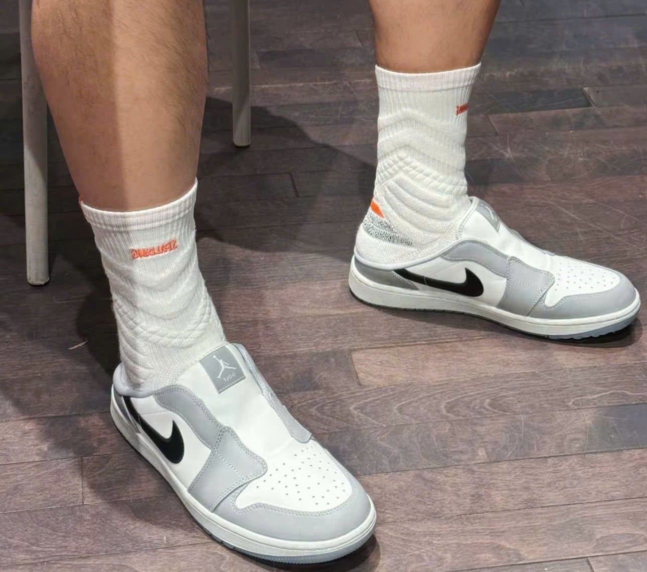  Giày Nike Air Jordan 1 Mule 'Golf Wolf Grey' 