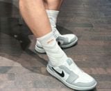  Giày Nike Air Jordan 1 Mule 'Golf Wolf Grey' 