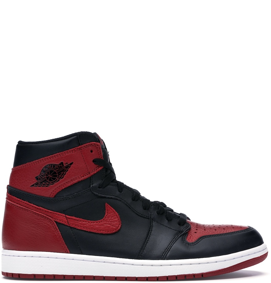  Giày Nike Air Jordan 1 Retro Bred (2016) 'Banned' 