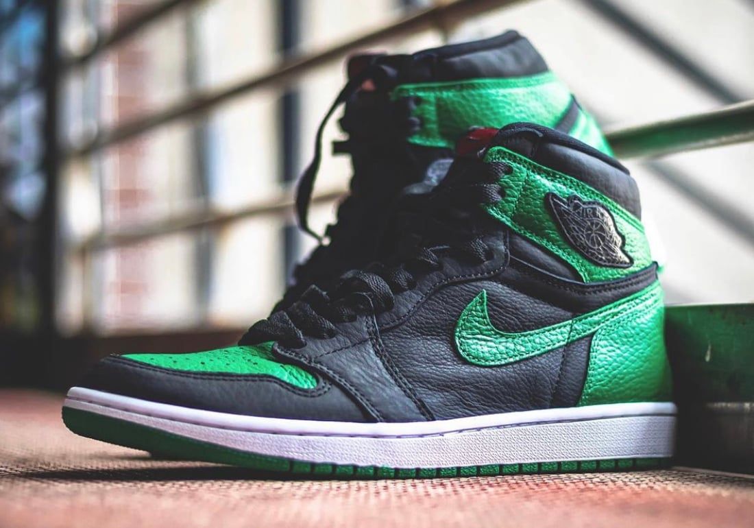  Giày Nike Air Jordan 1 Retro High 2.0 'Pine Green Black' 