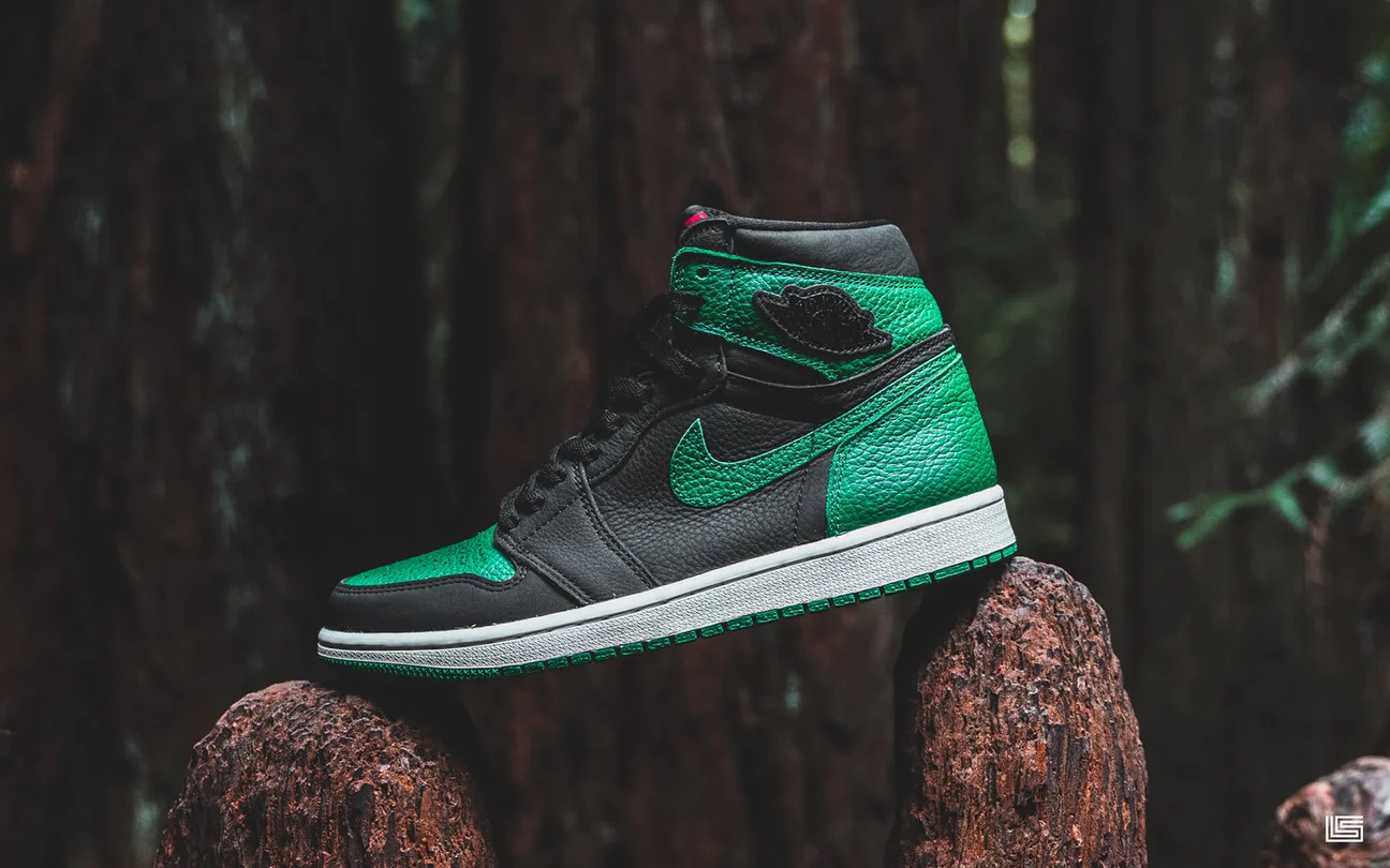  Giày Nike Air Jordan 1 Retro High 2.0 'Pine Green Black' 