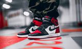  Giày Nike Air Jordan 1 Retro High OG 'Bred Toe' 