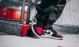  Giày Nike Air Jordan 1 Retro High OG 'Bred Toe' 