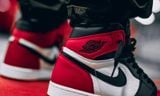  Giày Nike Air Jordan 1 Retro High OG 'Bred Toe' 
