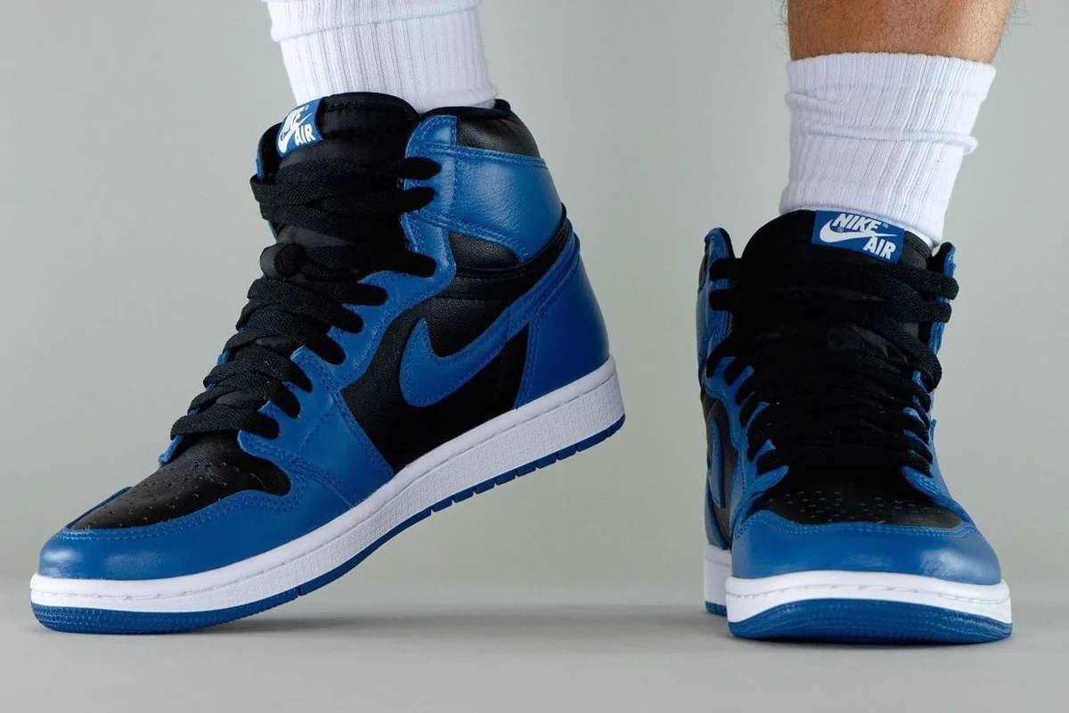  Giày Nike Air Jordan 1 Retro High OG 'Dark Marina Blue' 