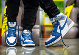  Giày Nike Air Jordan 1 Retro High Og Gs 'True Blue' 