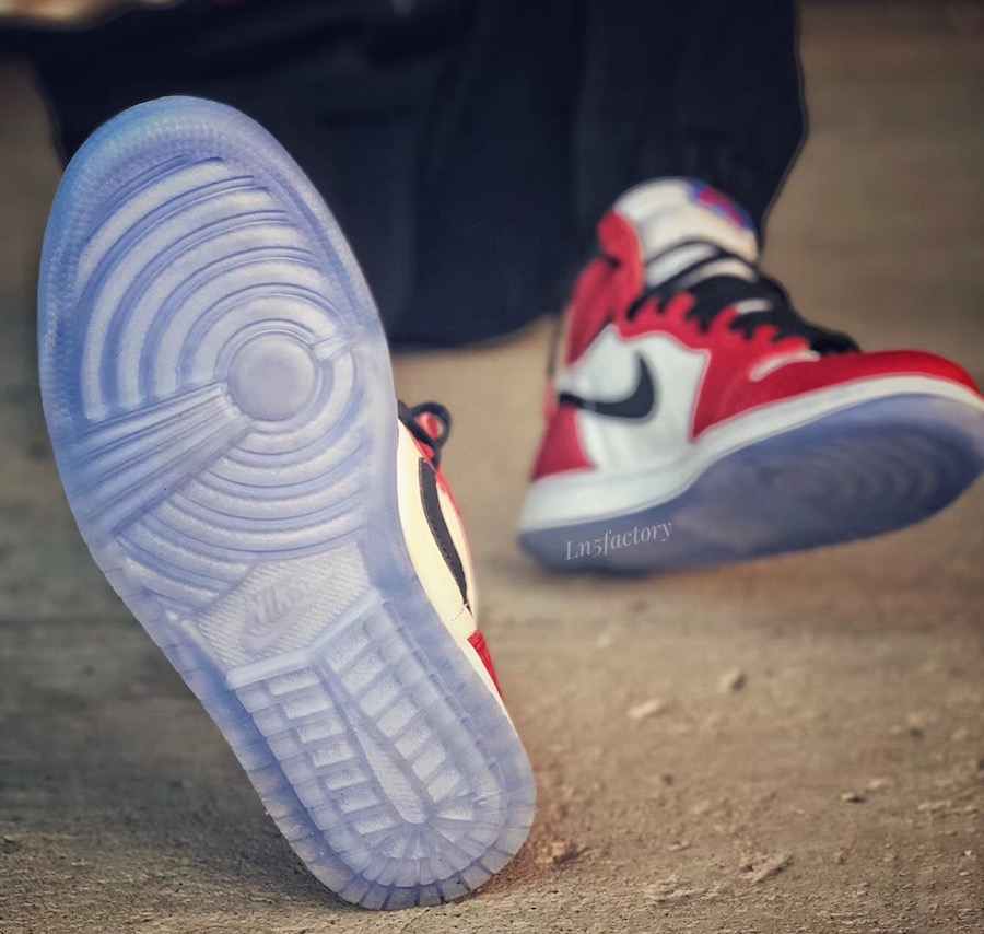 Giày Nike Air Jordan 1 Retro High 'Spider-Man' 