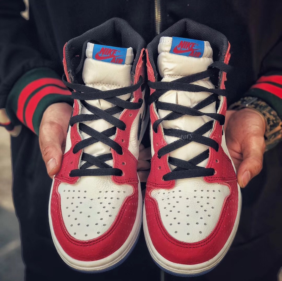  Giày Nike Air Jordan 1 Retro High 'Spider-Man' 