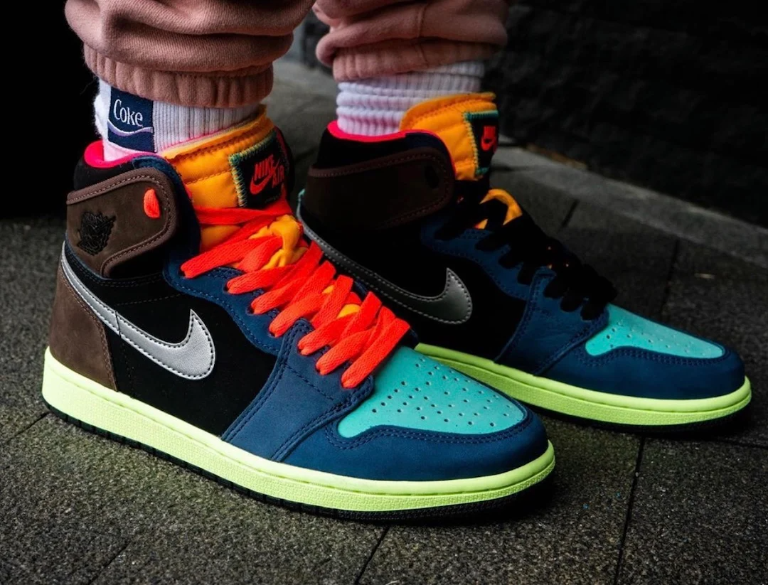  Giày Nike Air Jordan 1 Retro High 'Tokyo Bio Hack' 