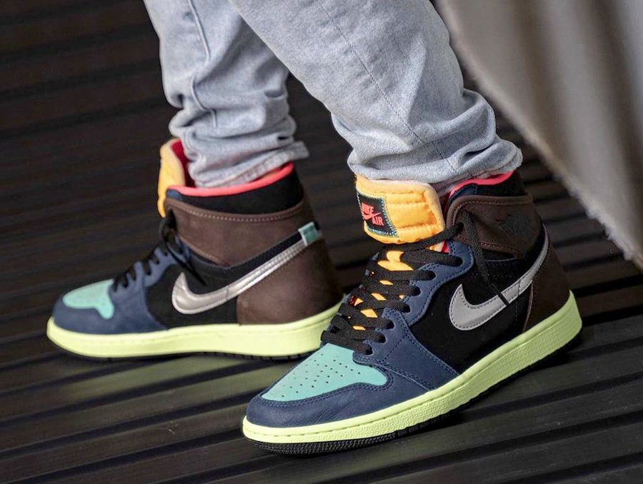  Giày Nike Air Jordan 1 Retro High 'Tokyo Bio Hack' 