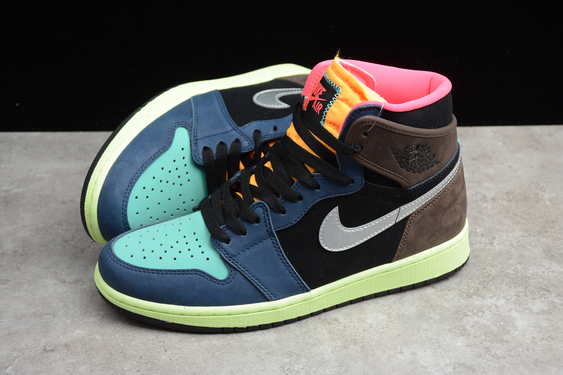  Giày Nike Air Jordan 1 Retro High 'Tokyo Bio Hack' 