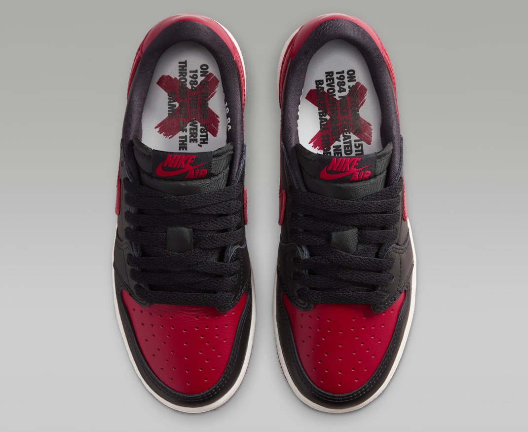  Giày Nike Air Jordan 1 Retro Low OG 'Banned' 