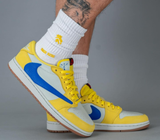  Giày Nike Air Jordan 1 Retro x Travis Scott 'Canary' 