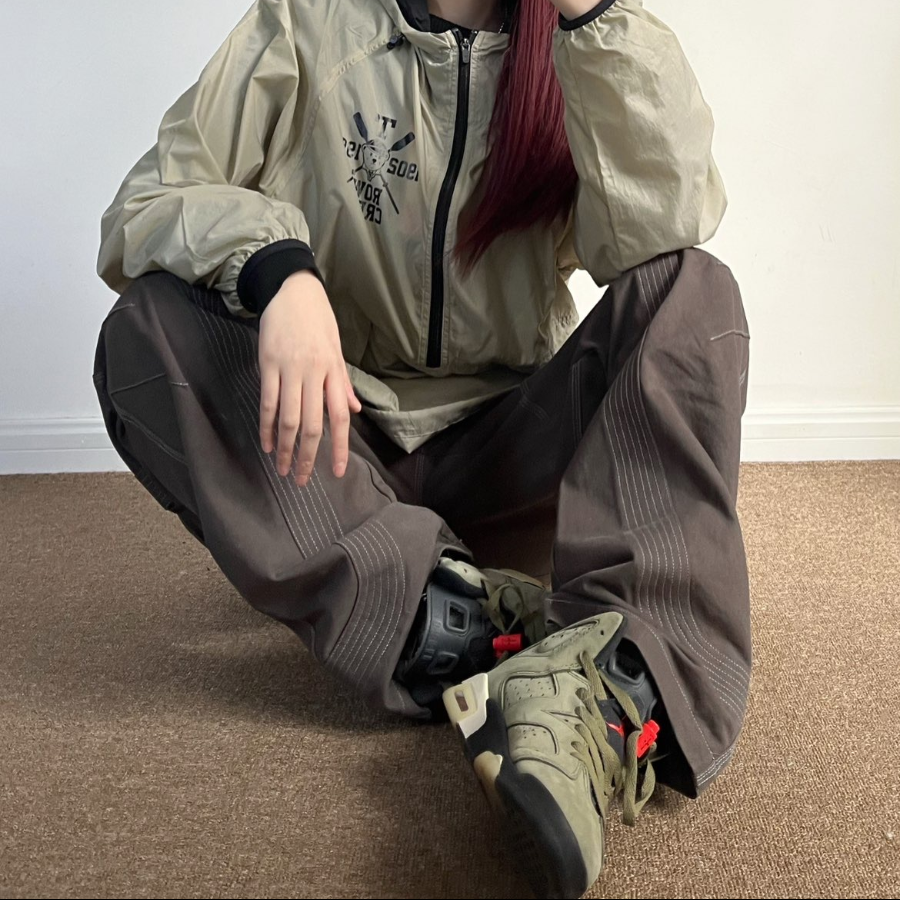  Giày Nike Air Jordan 6 Retro GS x Travis Scott ‘Olive’ 