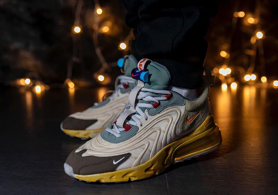  Giày Nike Air Max 270 x Travis Scott React ENG ‘Cactus Trails’ 