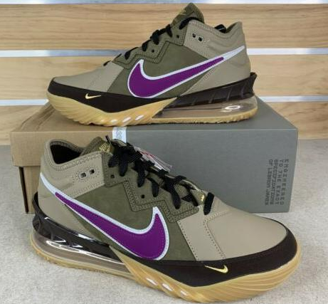  Giày Nike Atmos x LeBron 18 Low ‘Viotech’ 