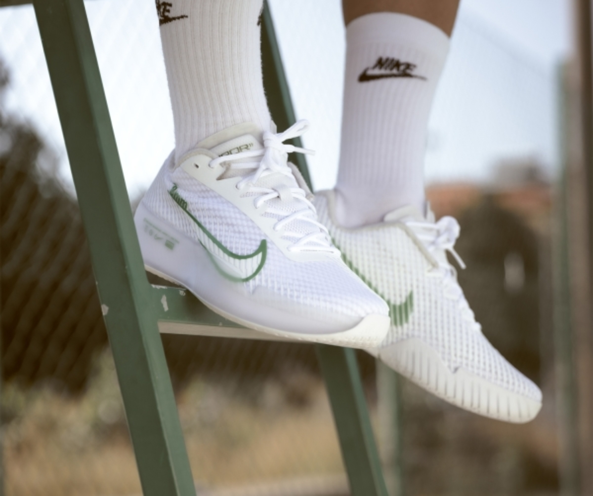  Giày Nike Court Air Zoom Vapor 11 'White Green' 