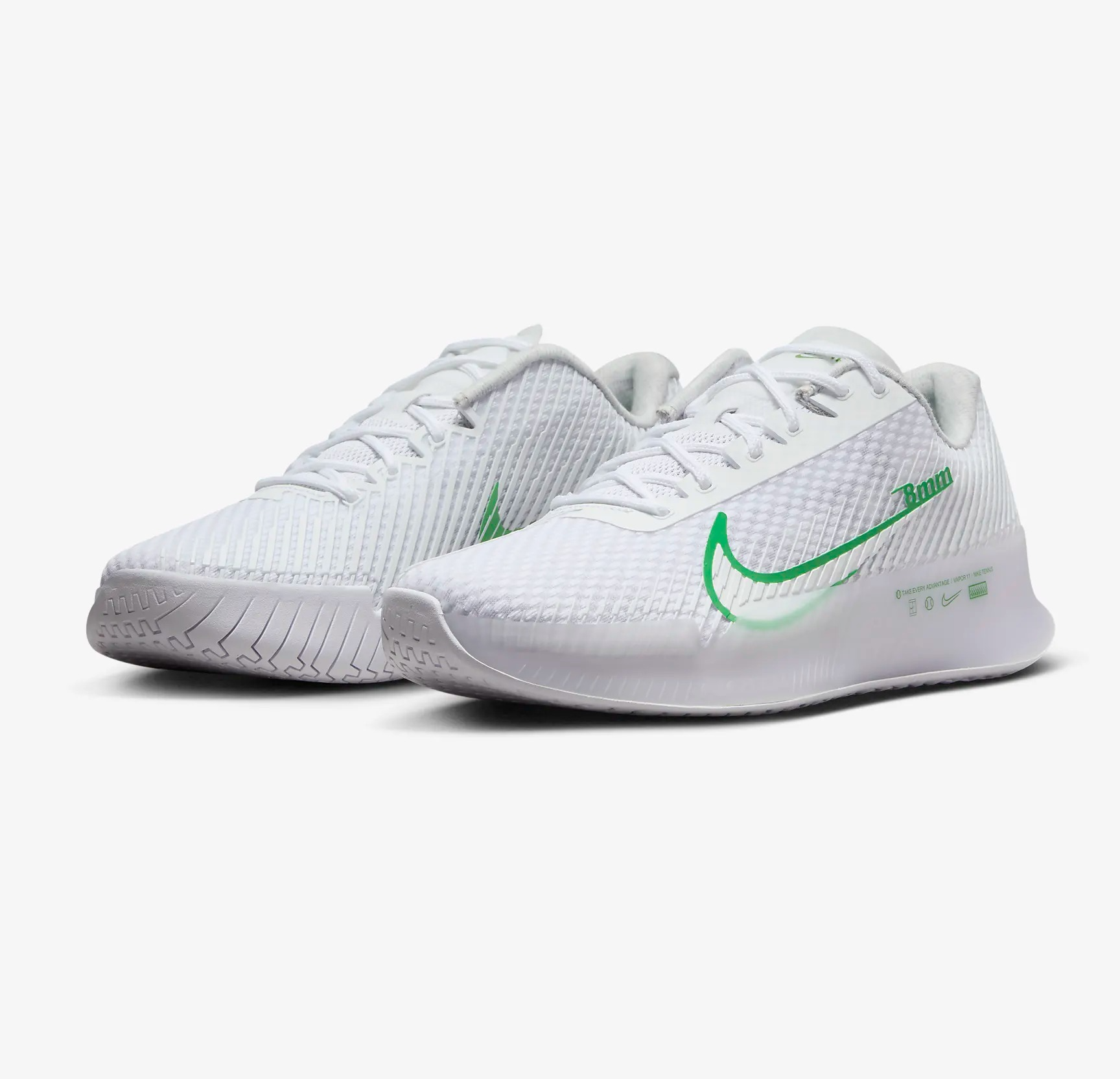  Giày Nike Court Air Zoom Vapor 11 'White Green' 