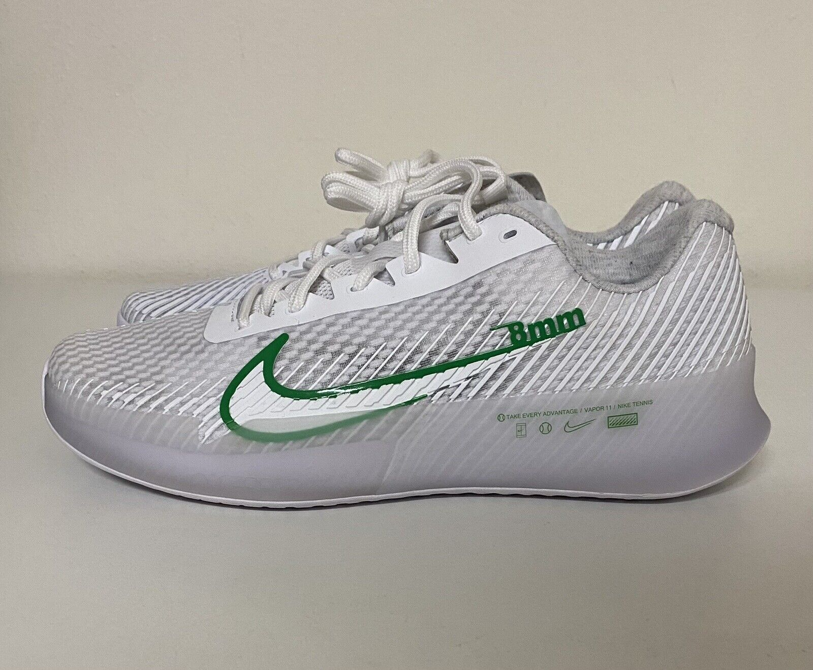  Giày Nike Court Air Zoom Vapor 11 'White Green' 