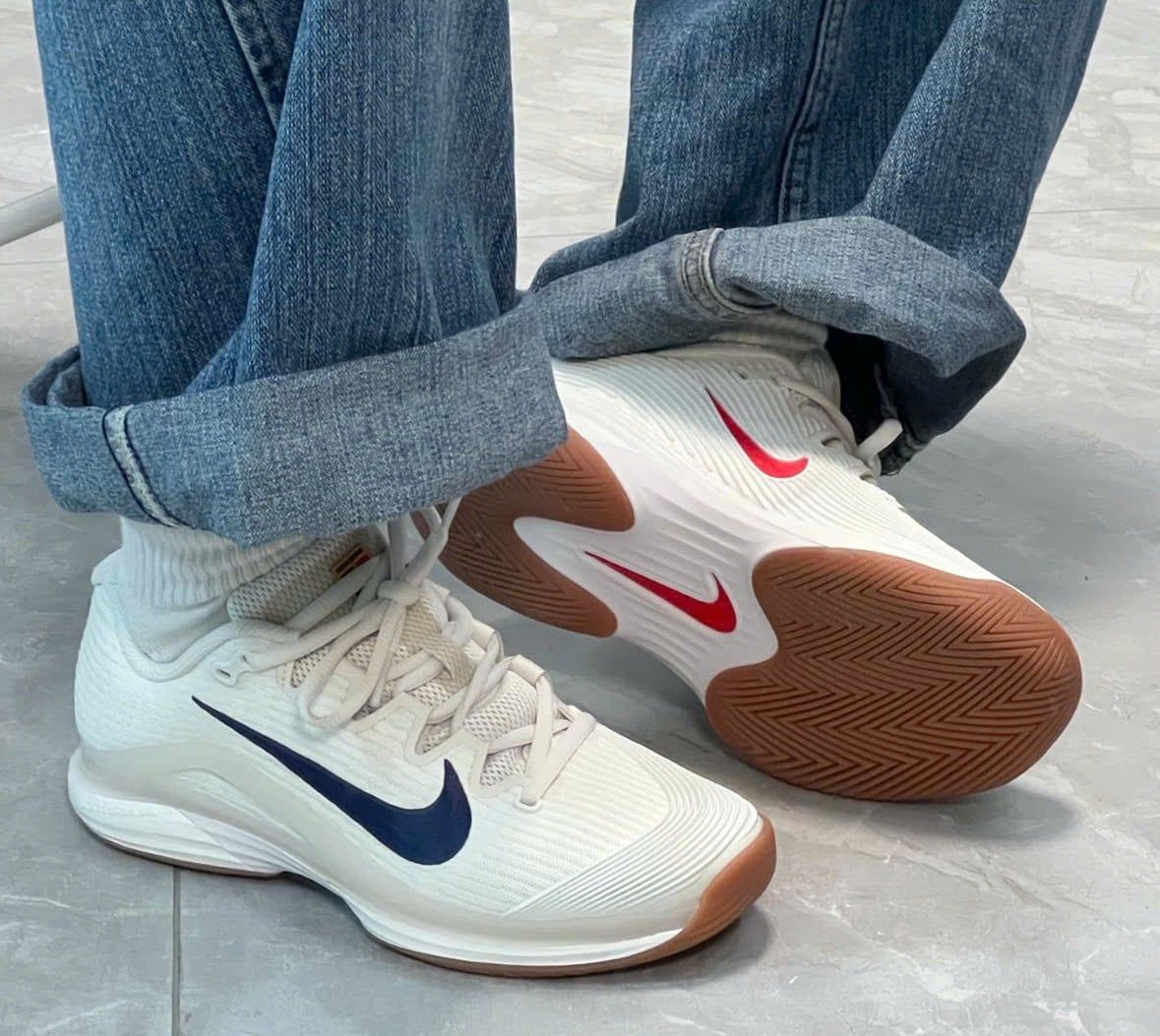  Giày Nike Court Air Zoom Vapor 12 HC 'Summit White' 