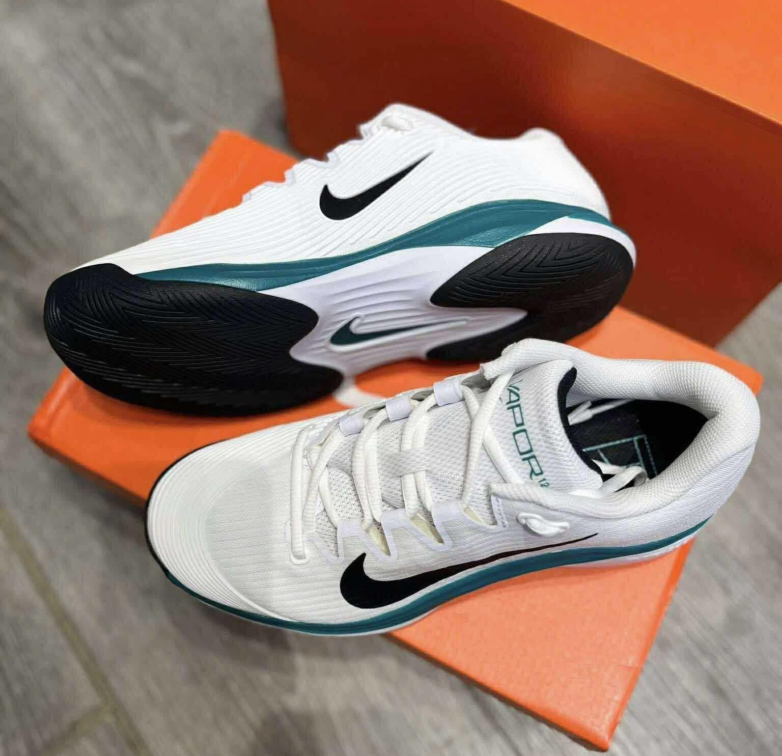  Giày Nike Court Air Zoom Vapor 12 HC 'White Radiant' 
