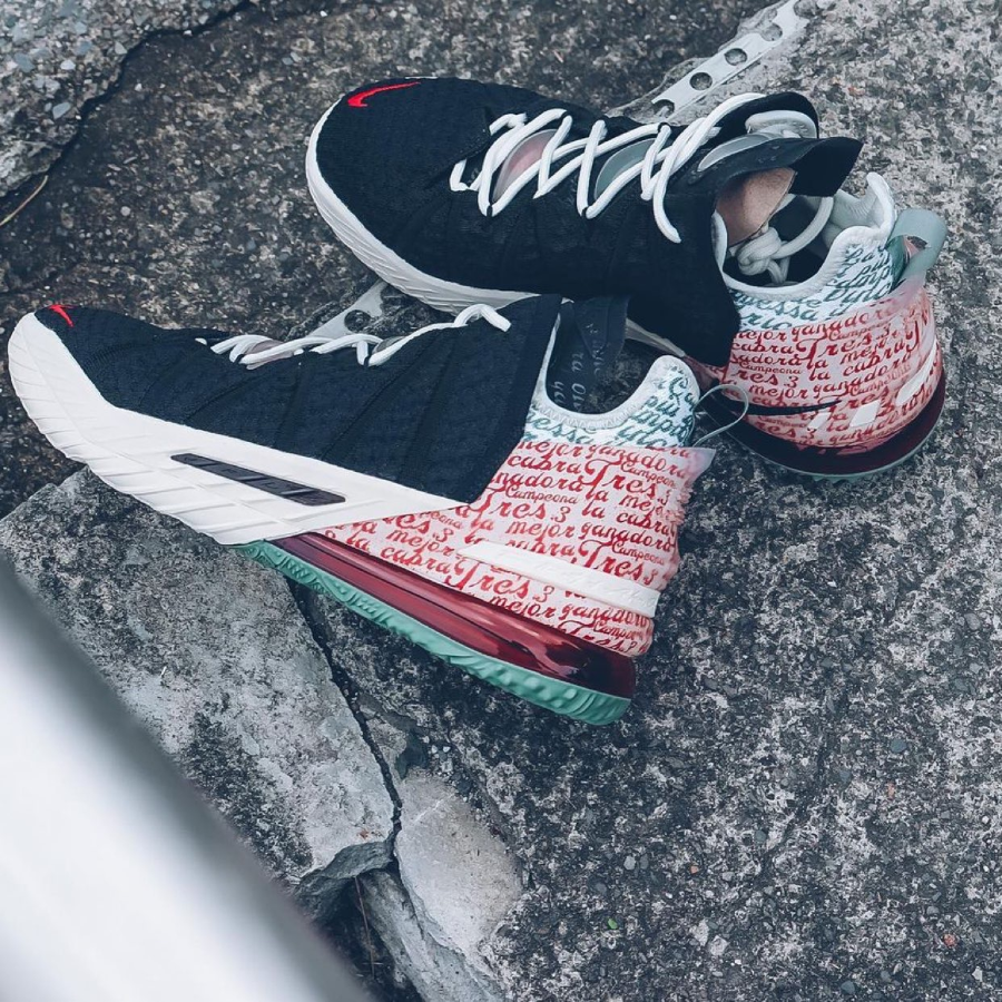  Giày Nike Diana Taurasi x LeBron 18 EP ‘La Cabra’ 