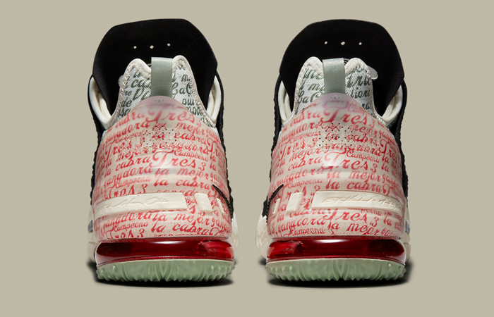 Giày Nike Diana Taurasi x LeBron 18 ‘La Cabra’ 