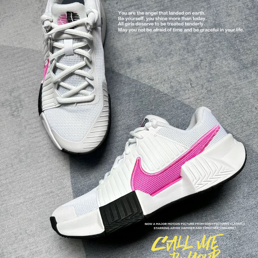  Giày Nike GP Challenge Pro 'White Pink' 
