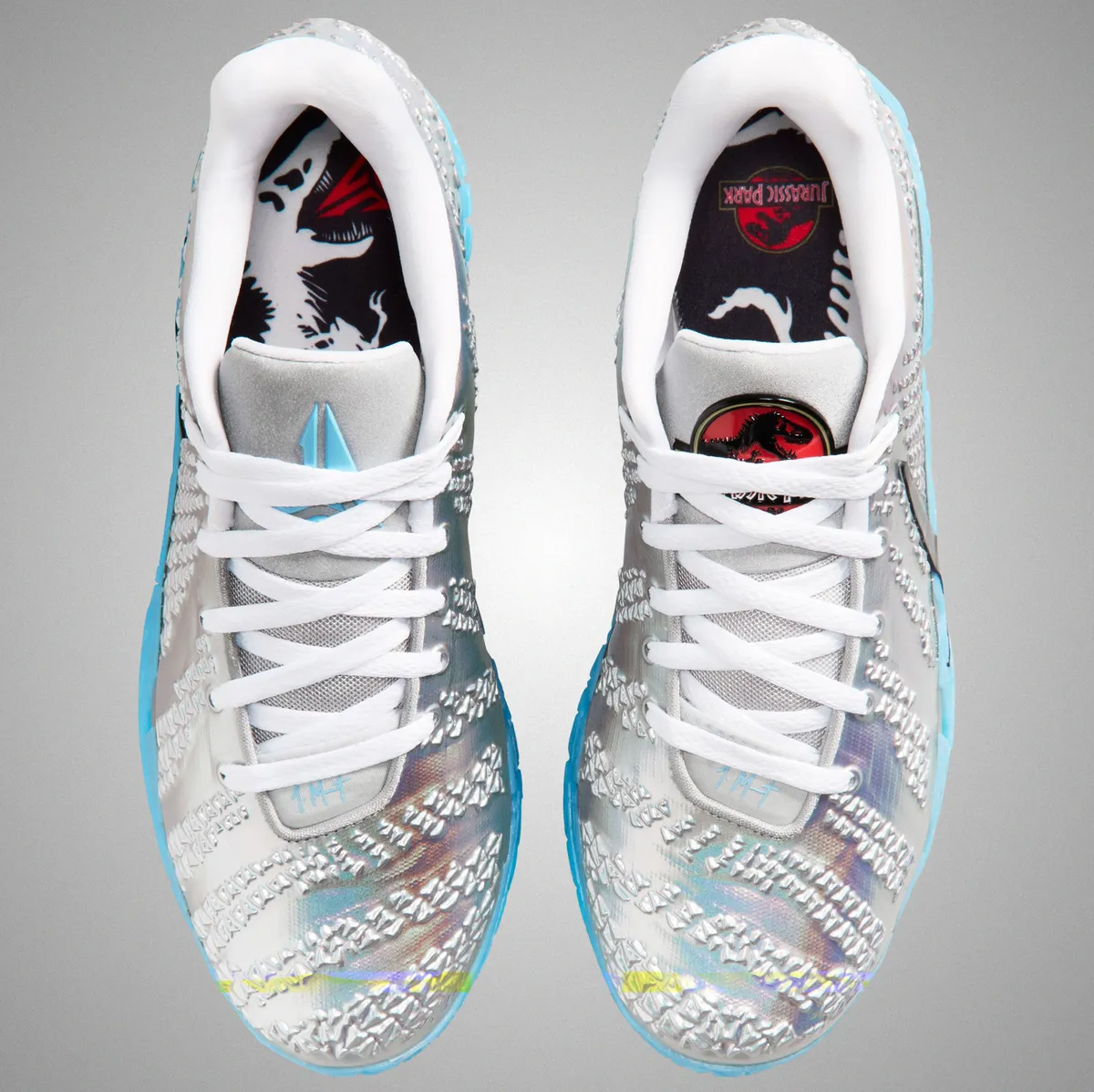  Giày Nike Ja 3 Jurassic Park ‘Metallic Silver’ 
