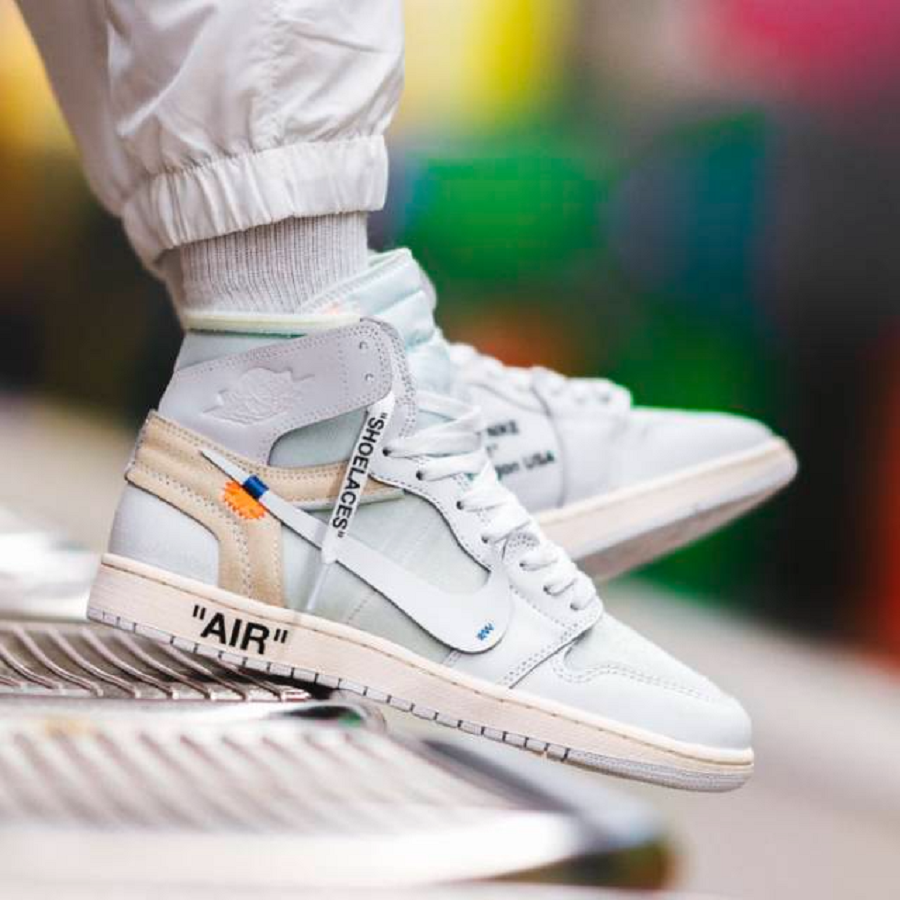  Giày Nike Jordan 1 Retro High Off-White 'White' 