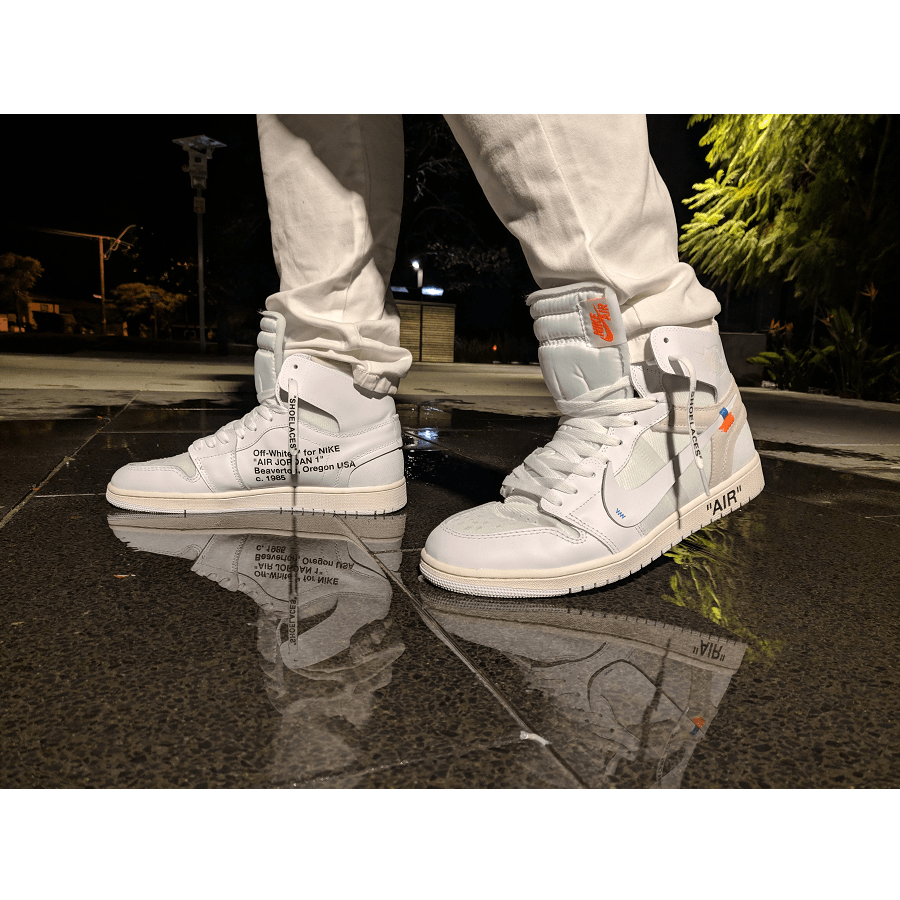  Giày Nike Jordan 1 Retro High Off-White 'White' 