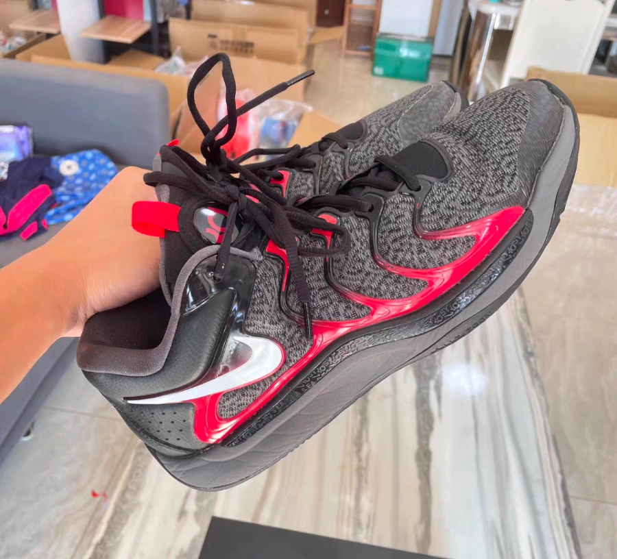  Giày Nike KD17 EP 'Black University Red' 