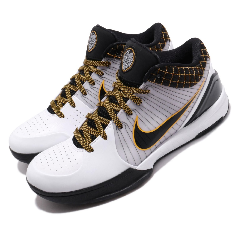  Giày Nike Kobe 4 Protro ‘White Black Del Sol’ 